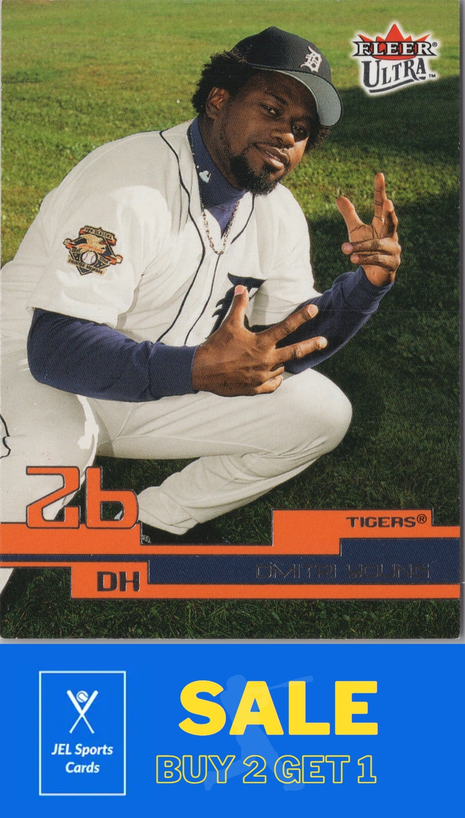 2003 Fleer Ultra #161 Dmitri Young