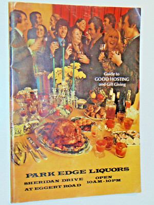 BUFFALO 1973 LIQUOR & WINE GIFT GUIDE/CATALOG/WHISKEY/GIN/VODKA/RECIPES/CALENDAR