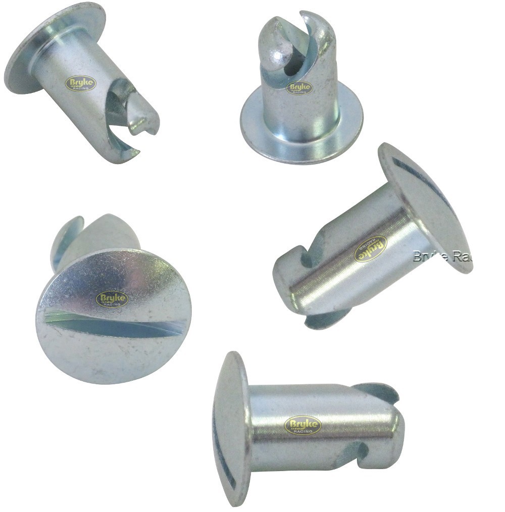 7/16" Aluminum Dzus Button Flush Allen Head Quarter Turn Fasteners .500 5 Pack E - Foto 11