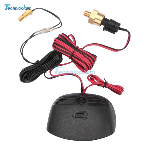 Car Multi-Functional Digital Gauge Temperature Voltmeter Oil Pressure Meter - Bild 21 von 36