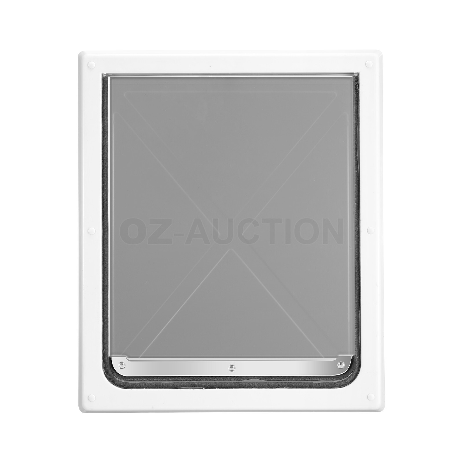 Pet Dog Cat Door Flap Large 2Way Locking Safe Brushy Security Wall