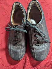 BLACK FINN COMFORT OXFORDS 5 1/2 UK WORN BUT WEARABLE