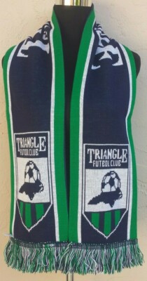 Triangle Futbol Club Raleigh, NC  Soccer Scarf 