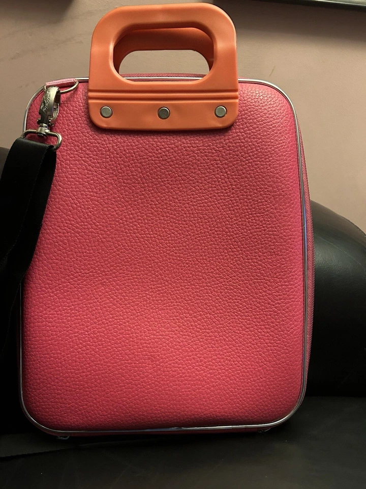 BOMBATA Estuche para Tableta Portátil Bolso Rosa Estuche Rígido, Cierre de Cremallera Forrado Foto 2 de 4