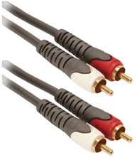 6ft 2-RCA Stereo Audio Cable Home Theater