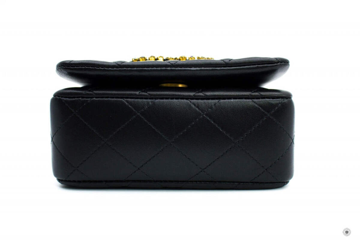 NEW Chanel AS2599B05828 Mini Flap Bag Black / 94305 Lambskin NEW Chanel AS2599B05828 Mini Flap Bag Black / 94305 Lambskin