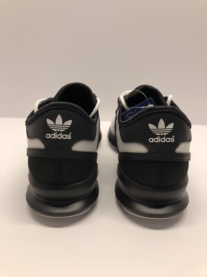 Adidas SL Rise Mens White Black Mesh Athletic Running Shoes Size 10.5 Adidas SL Rise Mens White Black Mesh Athletic Running Shoes  main image 2