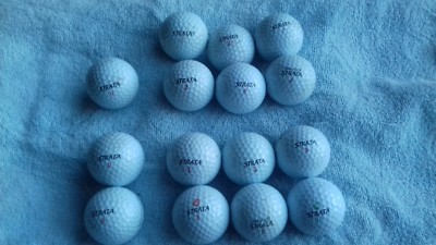 gebrauchte Strata, Prostaff & Donnay Golfbälle zu verkaufen 