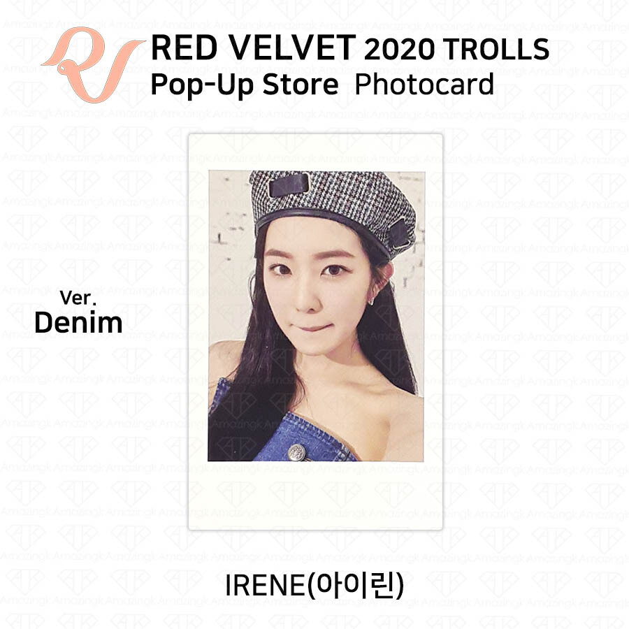 RED VELVET Trolls Pop Up Store Irene Photocard Dumb Dumb