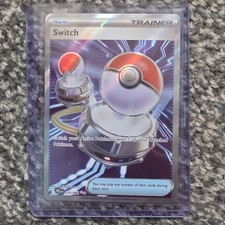The Pokémon Company Switch 123/094 Scarlet & Violet Uncommon Reverse Holo Eng