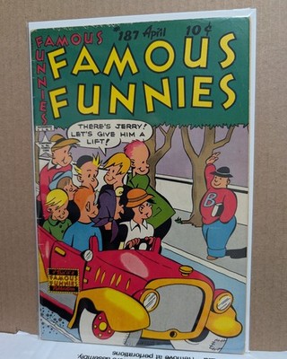 Famous Funnies #187 - 1950 Golden Age Comic Book VG