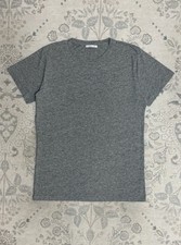 John Elliott Cotton Tee Gray Made In USA Size 3