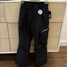 NWT ZeroXposur Youth Snow Pants Black Small 8