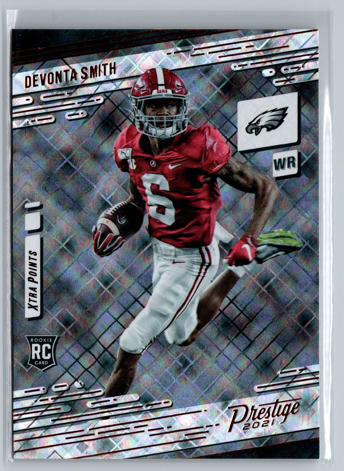 2021 Panini Prestige #211 DeVonta Smith Xtra Points Diamond