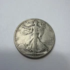 1935 Walking Liberty Silver Half Dollar - Denver Mint - 90% Silver Coin