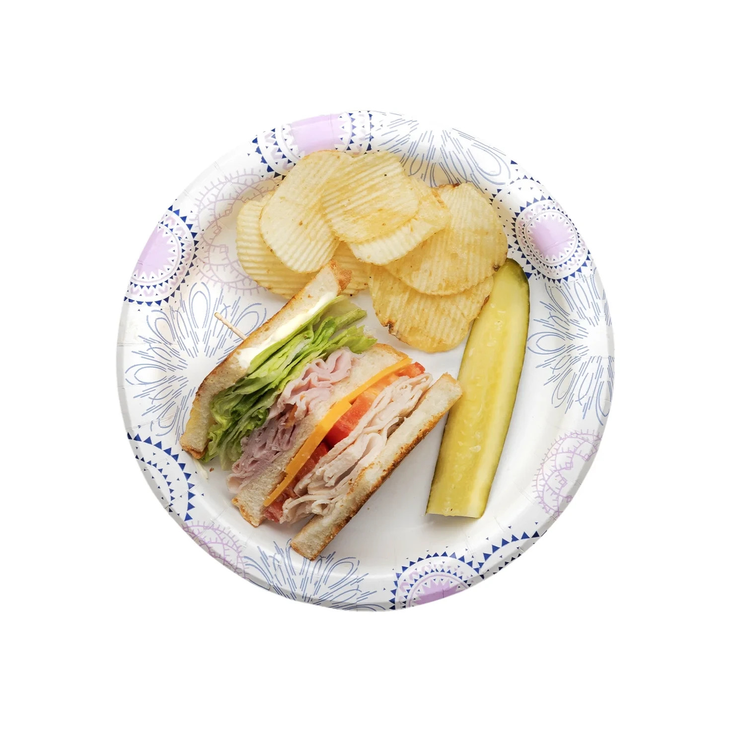 "Great Value Disposable Paper Plates, 8.5"", 300 Count "