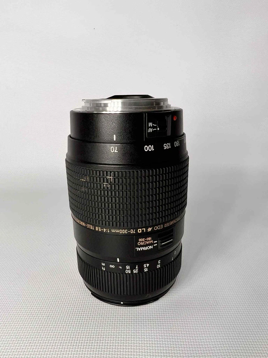 Téléobjectif Promaster 70-300 Mm F/4-5,6 LD (1:2 Macro) Pour Minolta – Occasion