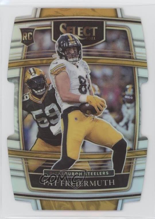 2021 Panini Select Concourse Silver Prizm Die-Cut Pat Freiermuth #59 0o5