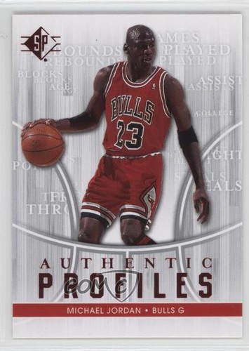 Michael Jordan #AP-10 2008 SP Authentic Authentic Profiles card