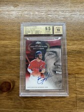 2017 Topps Chrome Bryce Harper  Award Winners Auto Red Refractor 5/5 BGS 9.5 10