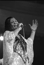 Lynn White Vocal Performs At The Paradiso 1989 Old Music Photo