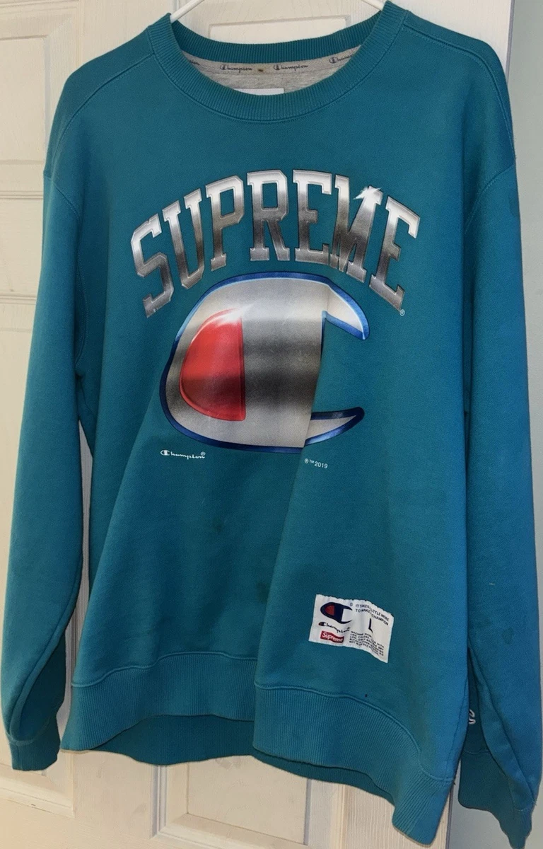 supreme champion crewneck products for sale | eBay