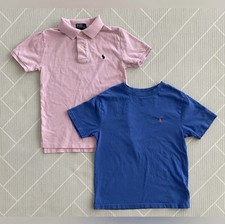 Polo by Ralph Lauren Kids Pink Polo and Blue Tee bundle boy's size 8