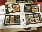 GB STAMPS COTSWOLD PRESTIGE BOOKLETS FIRST DAY COVER SET 2010 CLASSIC LP COVERS