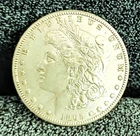 1895 O Morgan Dollar AU++ in Grade Scarce This Nice Key Date New orleans Mint