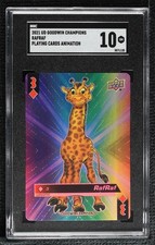 2021 Upper Deck Goodwin Champions Playing Cards RafRaf SGC 10 GEM 1u6
