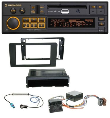 Pioneer DAB MP3 USB Bluetooth Autoradio für Audi A3 8P 06-12 Symphony Infinity A