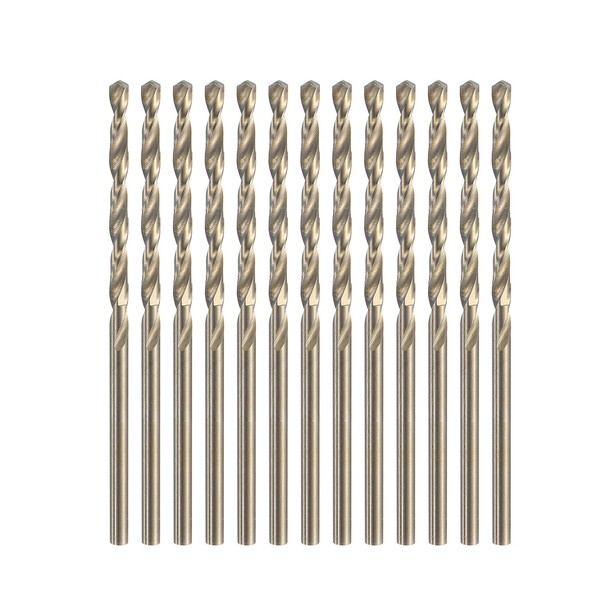 13Stk 3/32-Zoll-Spiralbohrer,M35 Kobalt-Schnellarbeitsstahl-Bohrer FüR Metall-image