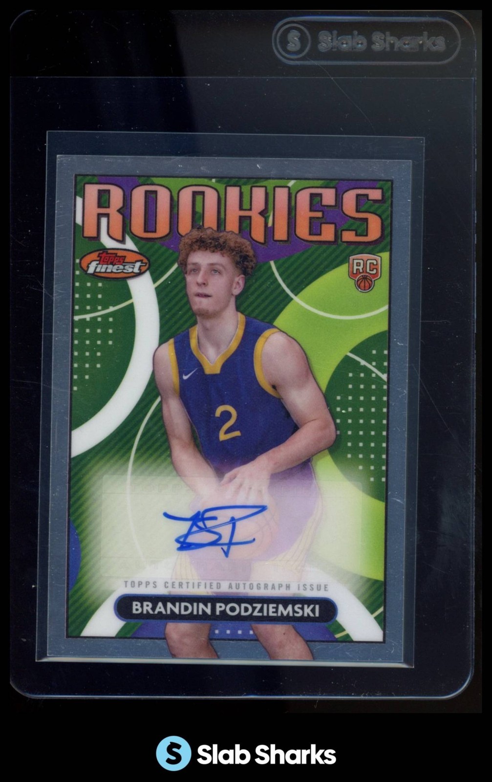 2023 TOPPS FINEST #RFA-BP BRANDIN PODZIEMSKI ROOKIE AUTO RC ROOKIE