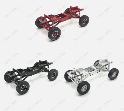 Aluminum Body Chassis Frame Assembled For MN 1/12 Scale MN78 rc car DIY Upgrade
