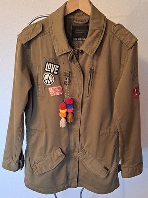Scotch & Soda Parka Gr. 2 - M - 38 / olive / Maison Scotch Damen Jacke oliv