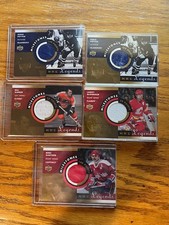FIVE (5) 2001-02 UD NHL Legends Milestones Inc Bill Barber, Denis Potvin. MINT