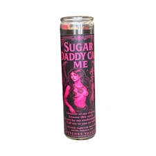Sugar Daddy Call Me Candle Designed to Attract Generous Men Get Money Sugar Baby
