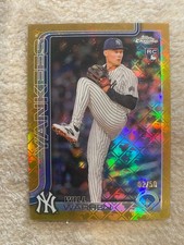 2025 Topps Chrome Logofractor - Will Warren #81 Gold Refractor /50 (RC)