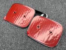 Genuine Style 2pcs Black Front Rear Badge Emblem For Integra Dc5 2001-2007