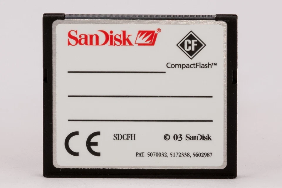Compact Flash 1GB Sandisk Ultra II Cf Card Memory Card - Image 2 of 2