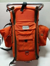 Vintage Pack Trails External Frame Backpack Padded Hiking Bag Backpacking HTF