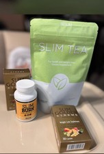 SLIM BIO EXTREME 100 NATURAL Kit One Extreme Box,Burn Tea