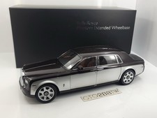 Kyosho 1:18 Rolls-Royce Phantom EWB Extended(Dark Red Maroon/Silver) 08841DRB