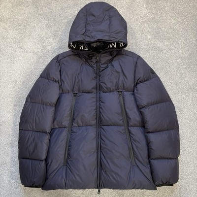 Moncler Montcla Navy Puffer Jacket Size 4 Large 100% Authentic | eBay