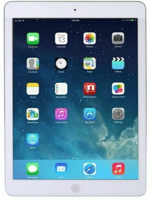 Apple iPad Air 2 64 GB, Wi-Fi Only, 9.7 in - Silver - Renewed Good