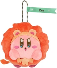 Sanei Horoscope Collection Kirby Mascot Leo 4-inch Mini Plush Keychain USA