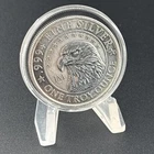 1 Oz Silver Round .999 JM Bullion  Eagle  With Capsule
