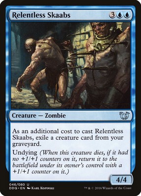 Relentless Skaabs [Duel Decks: Blessed vs. Cursed] Magic MTG