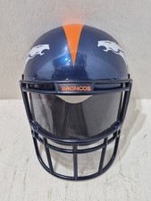 Denver Broncos Fan Facemask Mask Football Helmet Costume Visor Super Fan NFL