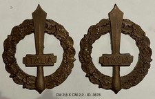 RSI GLADI PER MOSTRINE REPUBBLICA SOCIALE ZAMA OTTONATA 1943.1945 RARA VARIANTE